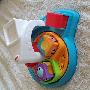 Fisher price roller blocks whirling train